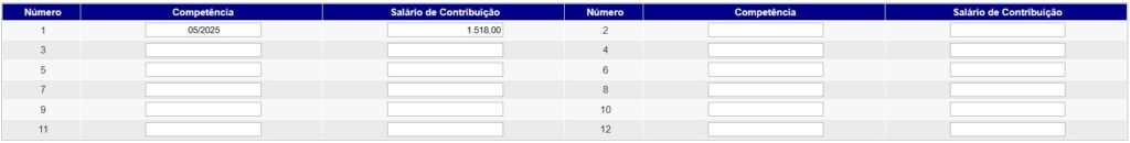 Codigo de Pagamento SAL