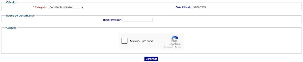 Como contribuir com o INSS SAL