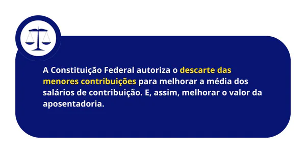 Descarte de contribuições