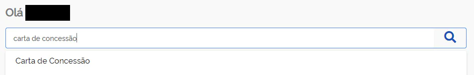 Pesquisa Carta de Concessão Meu INSS