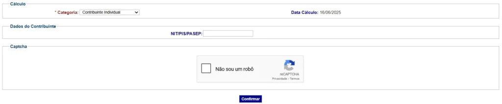 Como contribuir com o INSS SAL